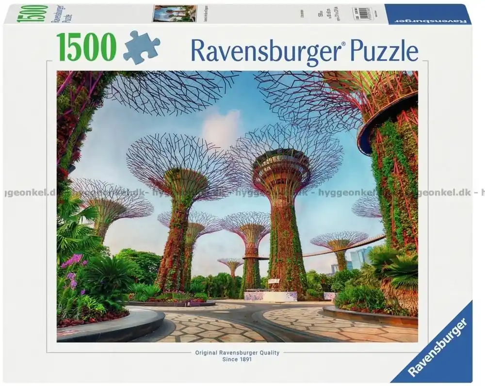 Efterfrågad - Singapore Gardens by the Bay, 1500 bitar