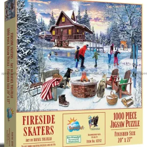 Toppkvalitet - Skridskoåkning och snö, 1000 bitar