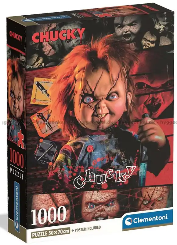 Försäljningssuccé | Skräckfilm Chucky, 1000 bitar