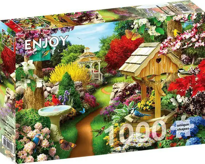 Precis lanserat - Sommardröm i trädgården, 1000 bitar