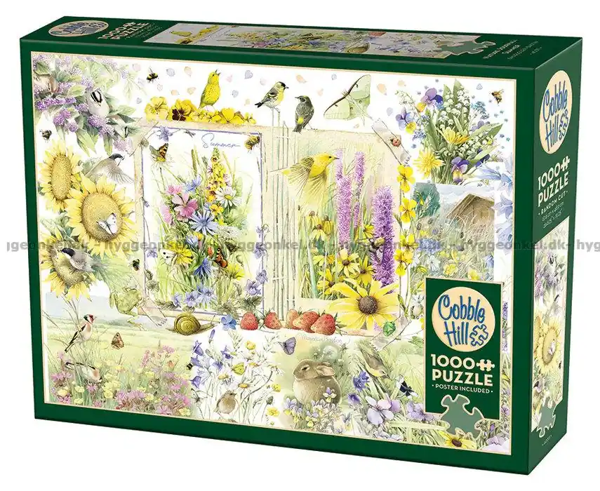 Nyhet - Sommarglädje i naturen, 1000 bitar