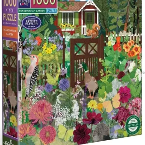 Specialpris | Sommaridyll i den blomstrande trädgården, 1000 bitar