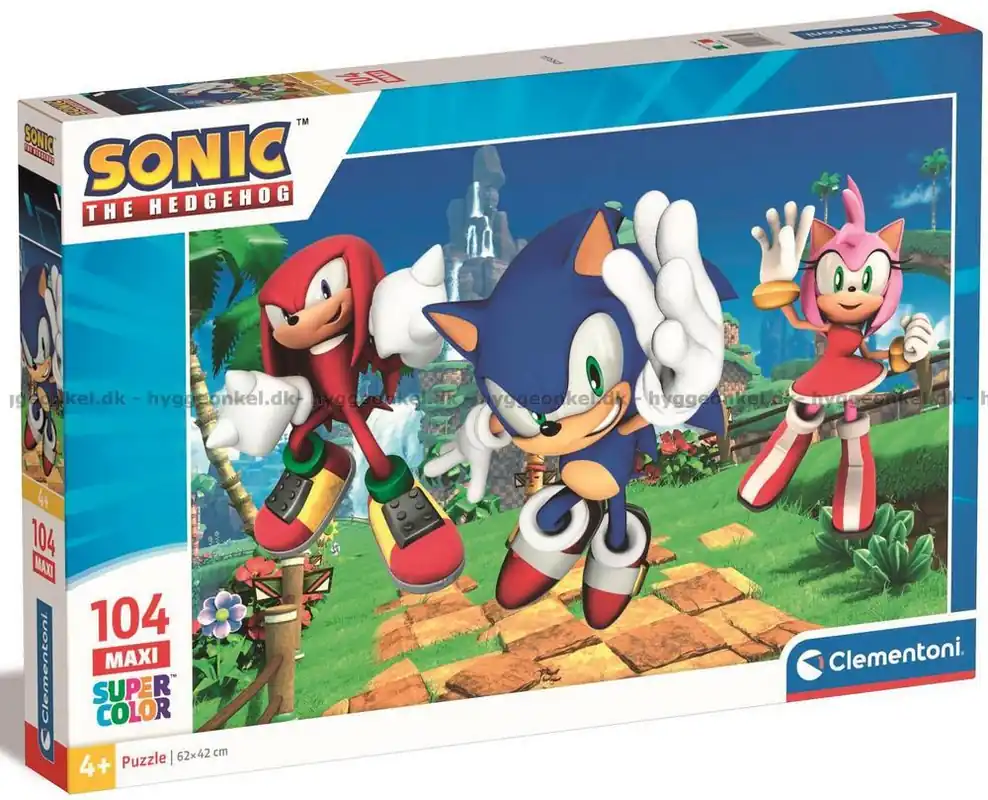 Toppsäljare - Sonic Goda vänner, 104 bitar