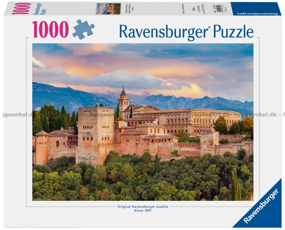 Topprodukt | Spanien Alhambra, Granada, 1000 bitar