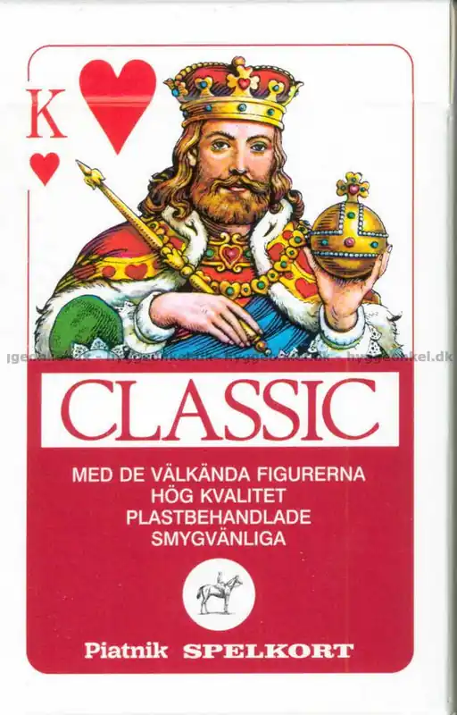 Erbjudande | Spelkort Classic - Röda