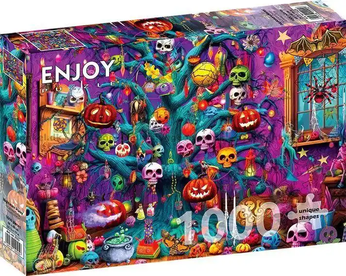 Spökträdet i natten, 1000 bitar - Fabrikspris