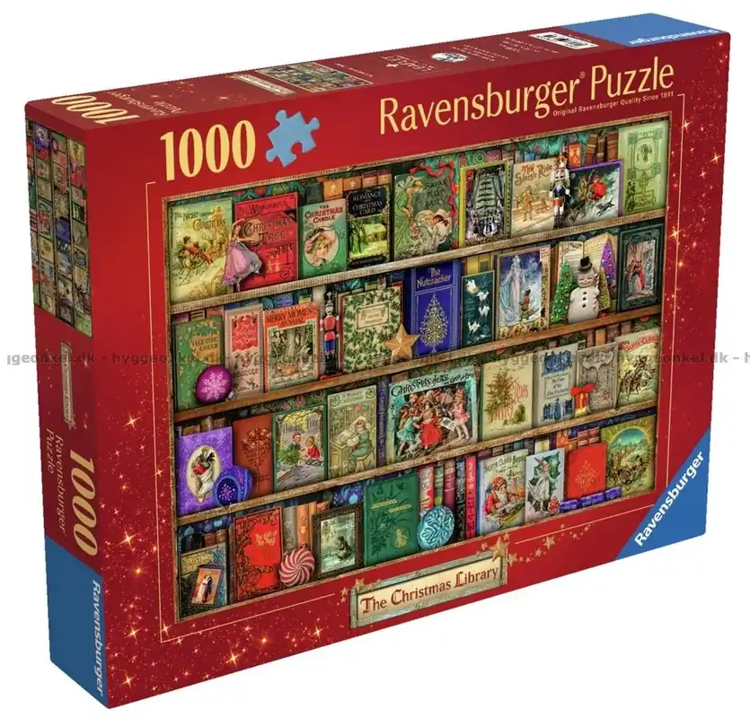Stewart Julbibliotek, 1000 bitar - Nedsatt pris