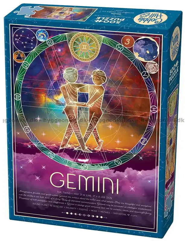 Kundernas favorit - Stjärntecken Astro - Tvilligarna, 500 bitar