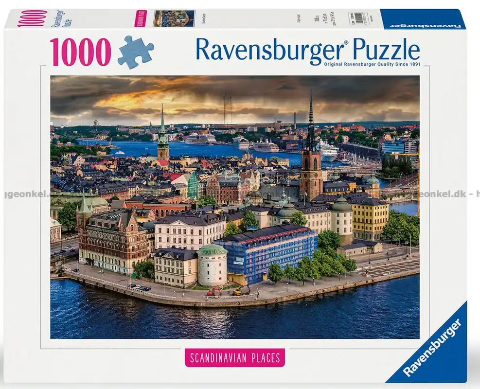 Stockholm, 1000 bitar - Prissänkt