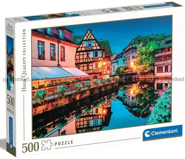 Strasbourg Gamla stan, 500 bitar - Prissänkt