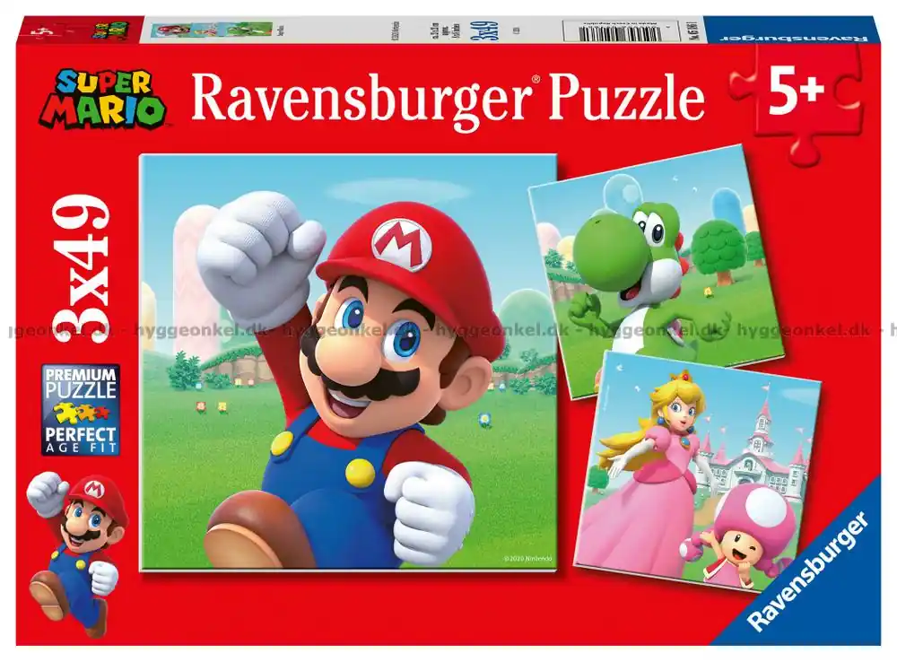 Erbjudande - Super Mario, 3x49 bitar