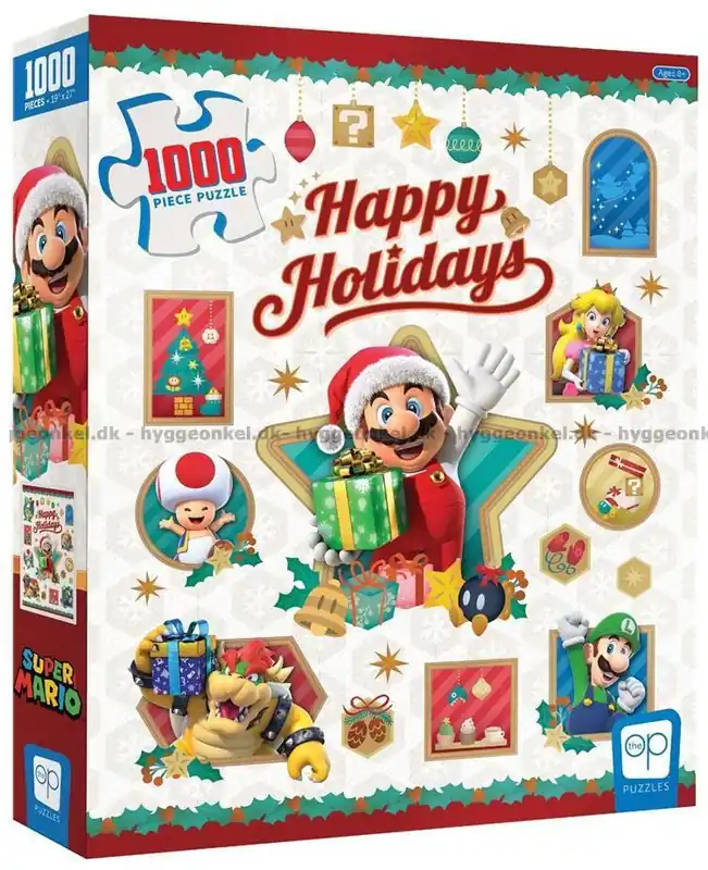 Super Mario God jul, 1000 bitar | Nytt lägre pris