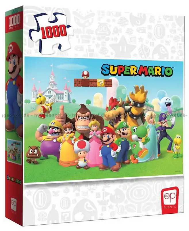 Super Mario Vänner och fiender, 1000 bitar - Fyndpris