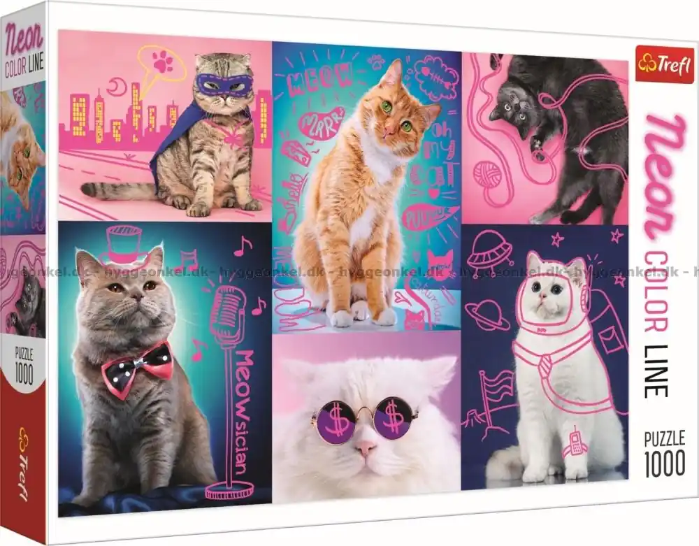Toppsäljare - Superkatter, 1000 bitar