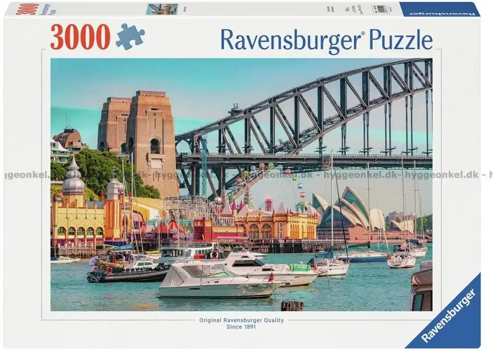 Direkt från fabriken | Sydney sett från vattensidan, 3000 bitar