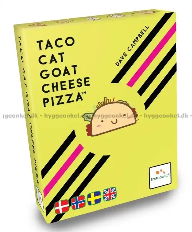 Precis inkommet | Taco Cat Goat Cheese Pizza - Svenska