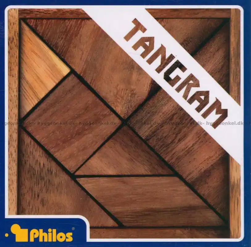 Tangram I trä - Från Philos - Slutrea