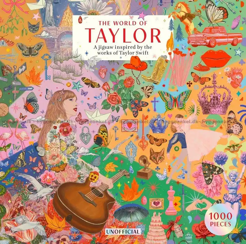 Superpris | Taylor Swifts världen, 1000 bitar