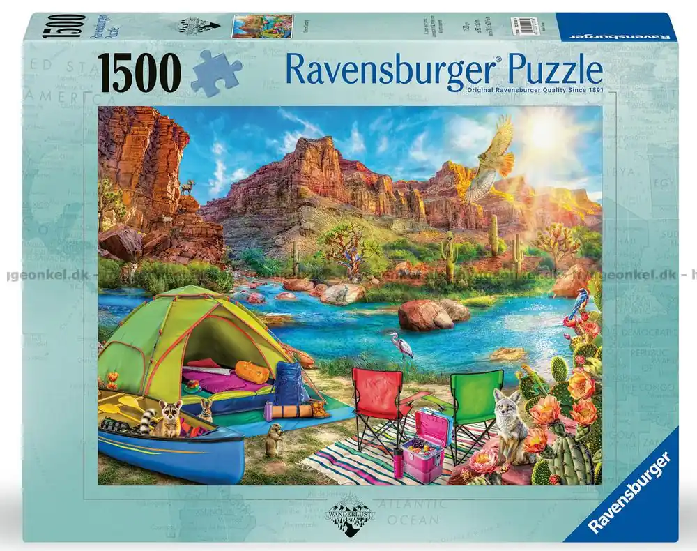 Ta chansen - Taylor Camping, 1500 bitar