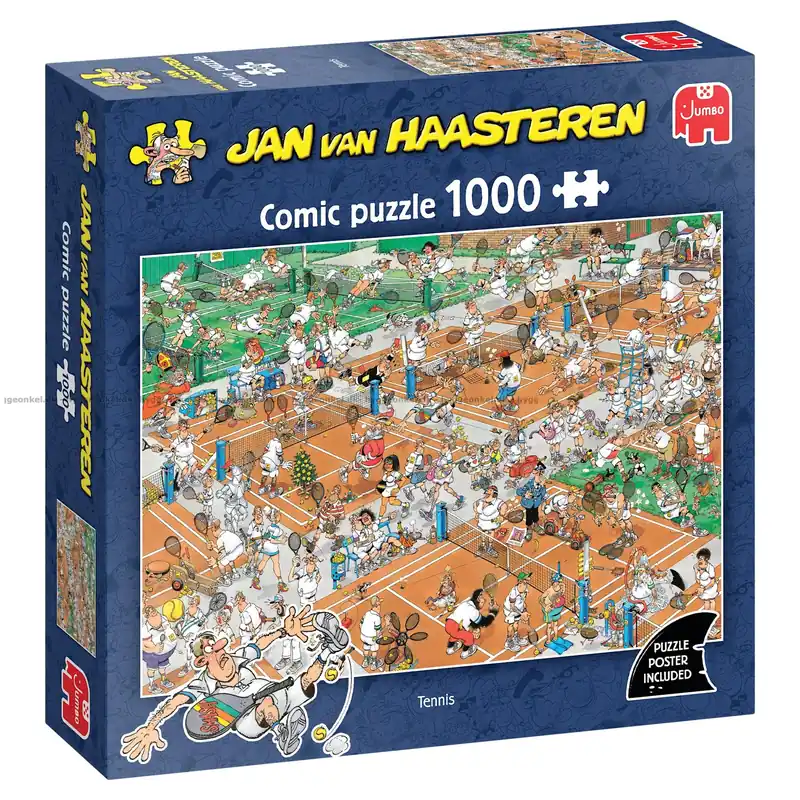 Tennisbanan, 1000 bitar - Riktigt fynd