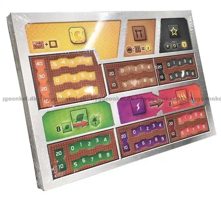 Säker betalning | Terraforming Mars Dual Layer Playerboards