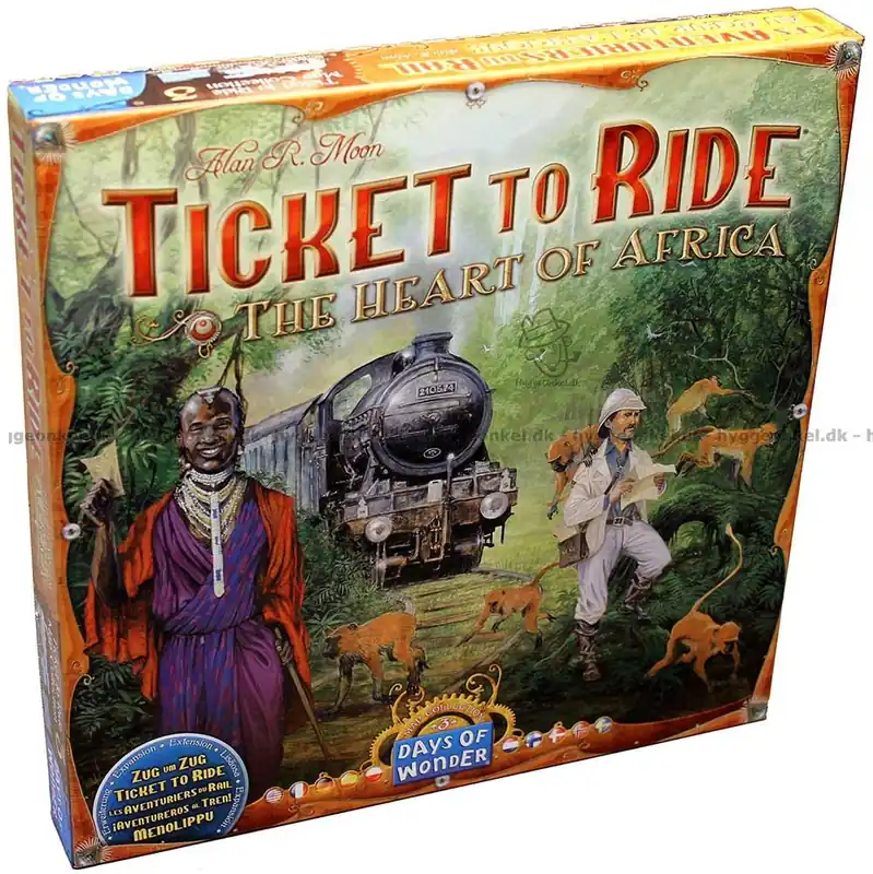 Spara nu | Ticket to Ride Afrika