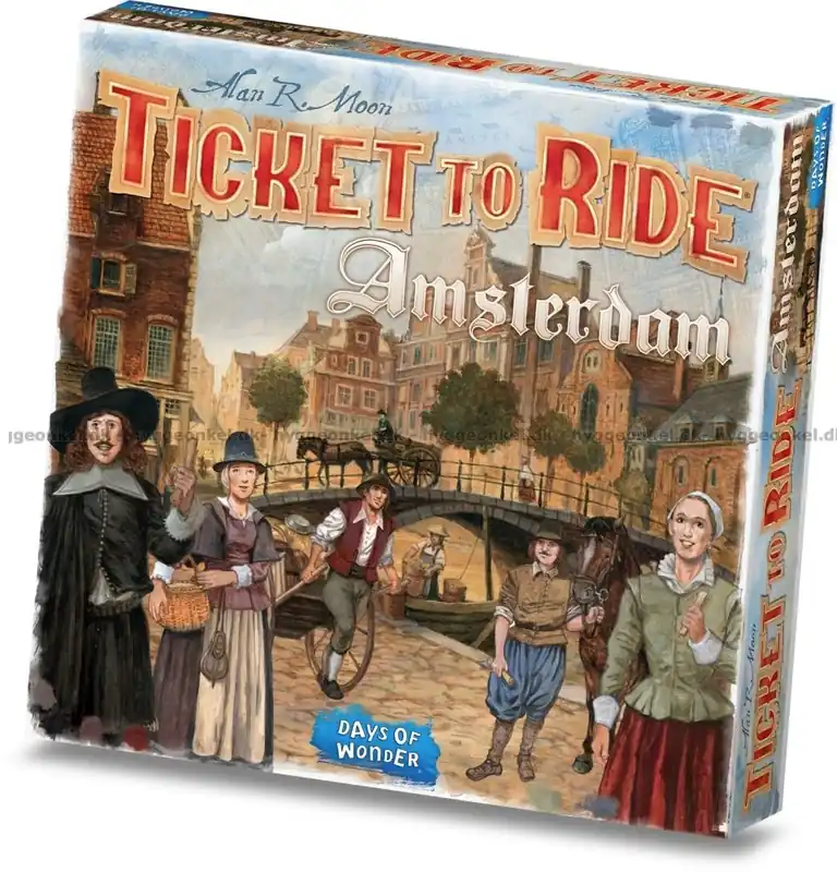 Ticket to Ride Amsterdam - Storsäljare