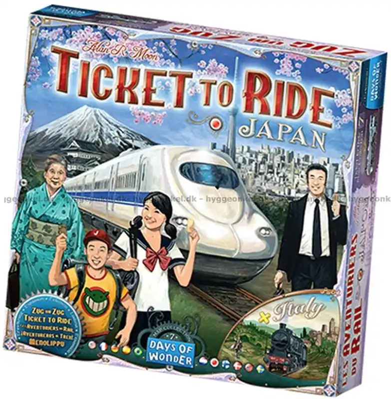 Ticket to Ride Japan & Italien | Kanonerbjudande