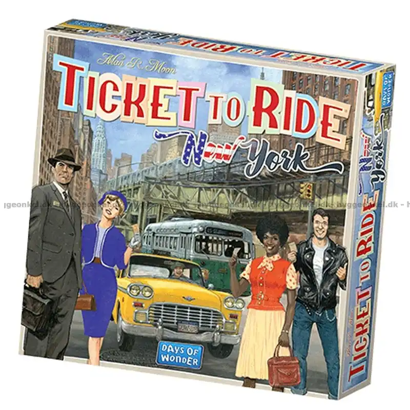 Ticket to Ride New York - Bra pris
