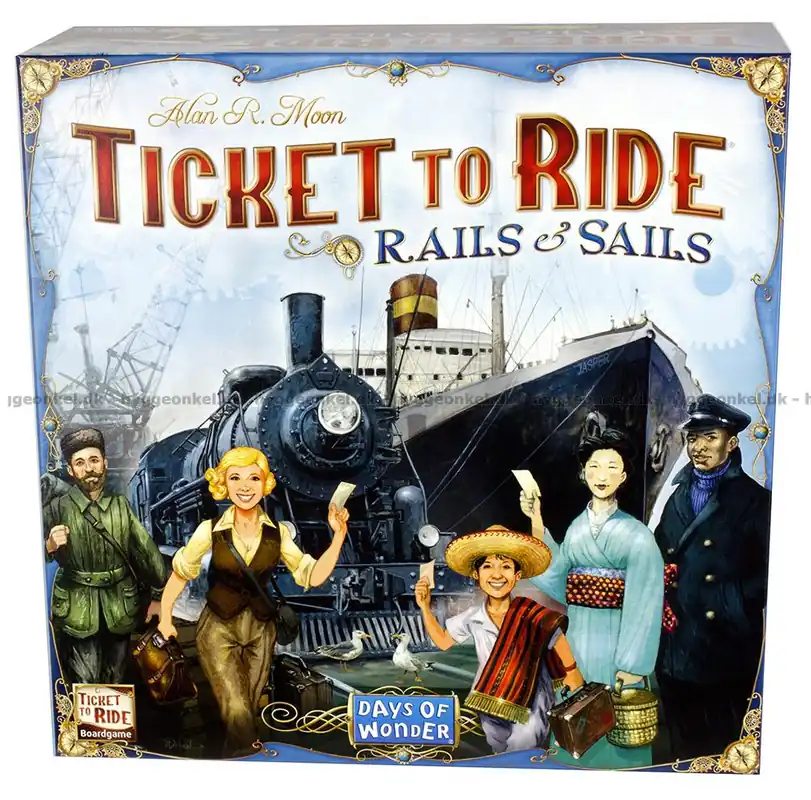 Ticket to Ride Rails & Sails - Expressfrakt