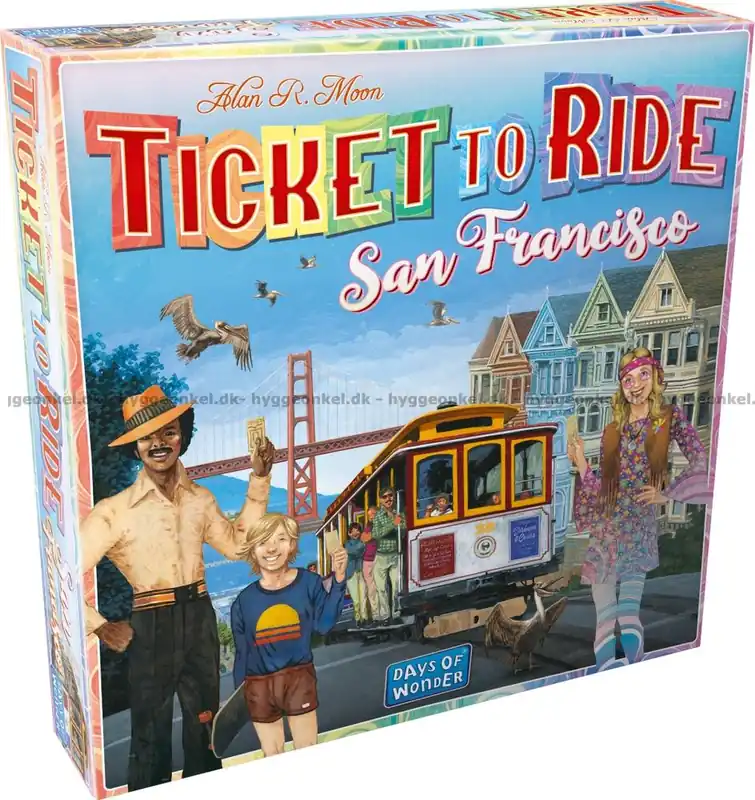 Spara nu - Ticket to Ride San Francisco