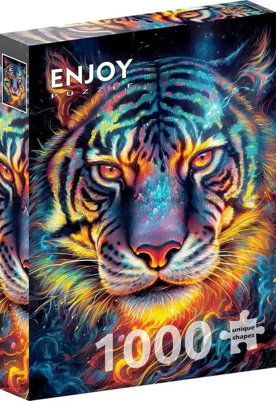 Endast idag - Tigerns blick i natten, 1000 bitar