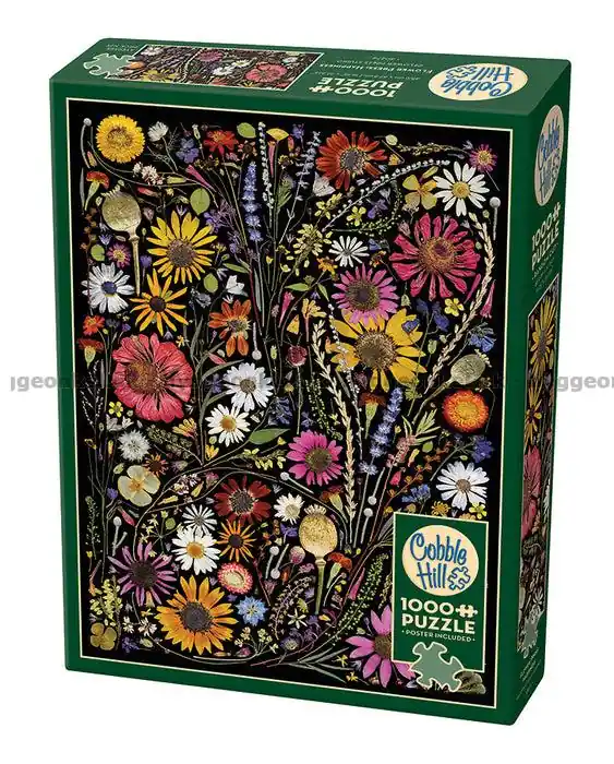 Populär - Torkade blommor Färgglada, 1000 bitar
