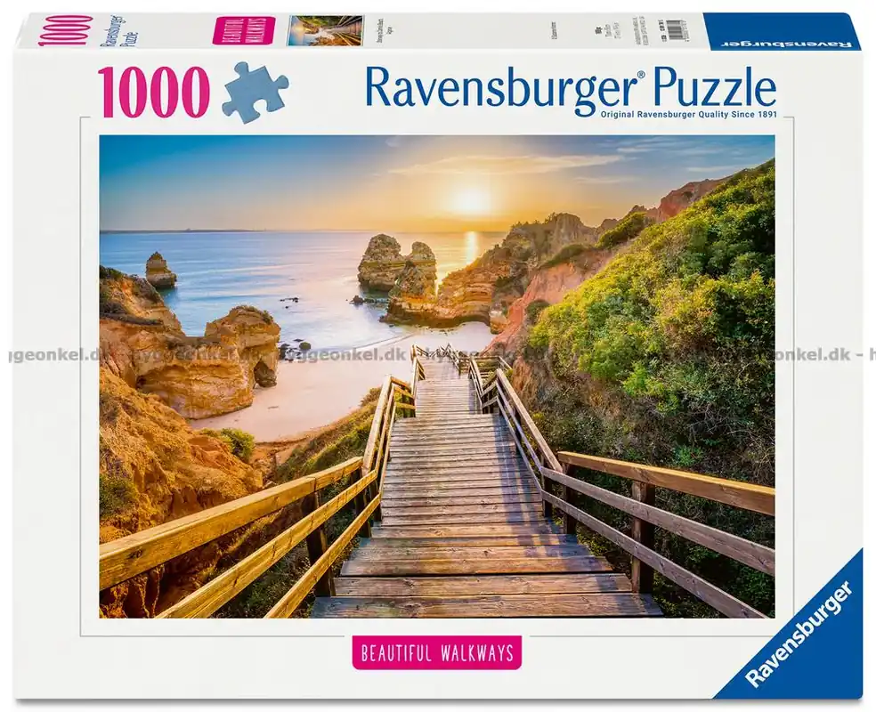 Extra bra pris - Trappa mot solnedgången, Algarve, 1000 bitar