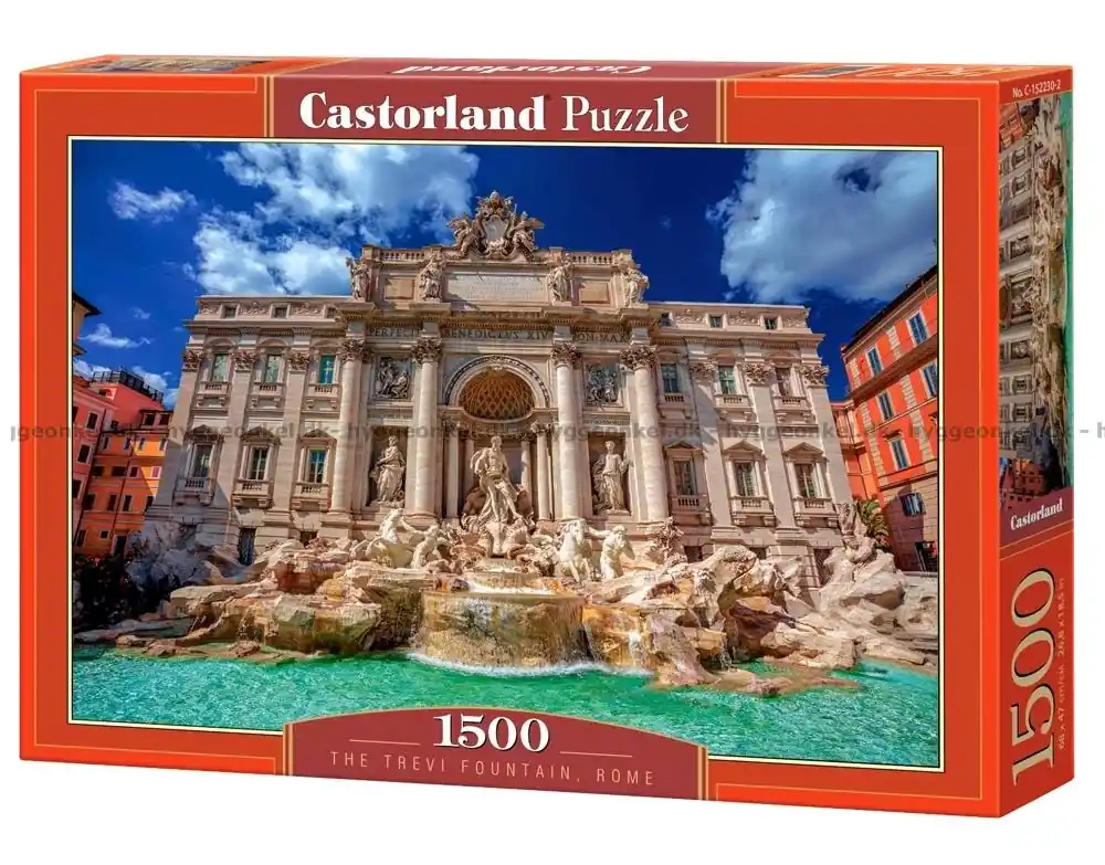 Trevi-fontänen i Rom, Italien, 1500 bitar | Endast denna vecka