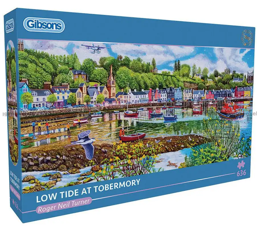 Turnet Lågvatten vid Tobermory, 636 bitar - Spara nu
