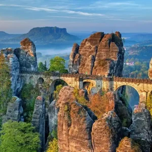 Tyskland Bastei-bron, 500 bitar - Toppkvalitet