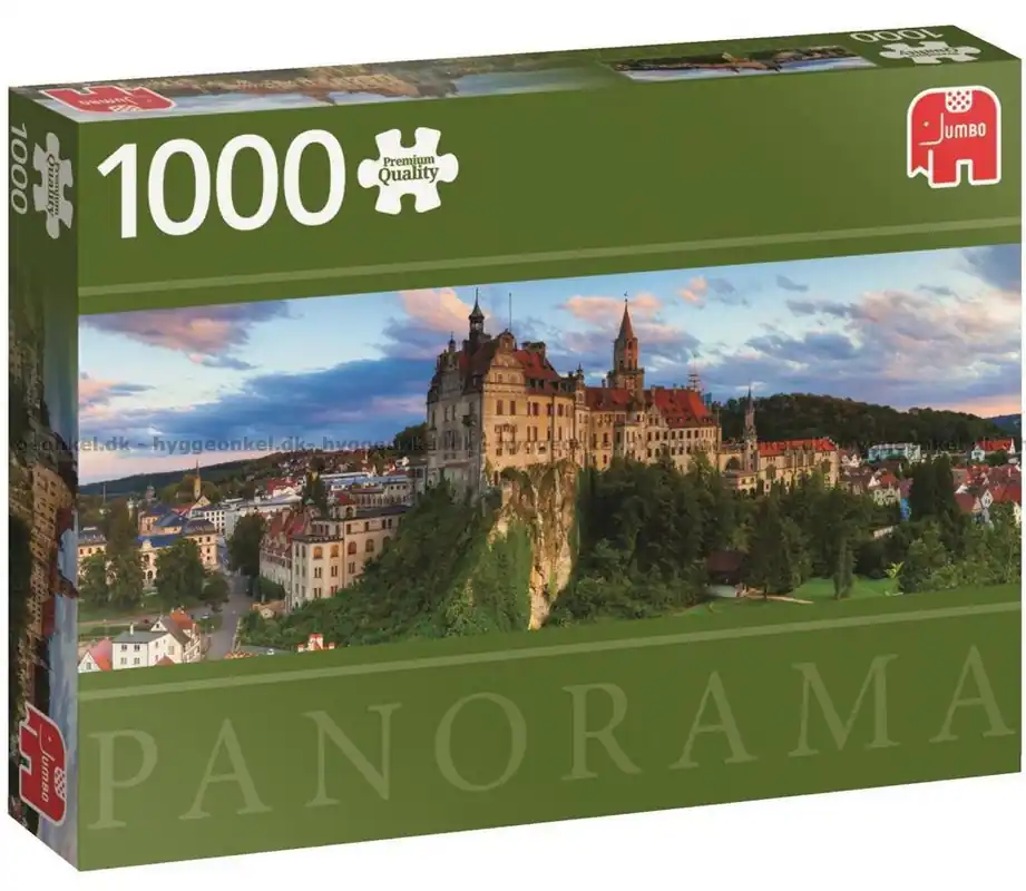Tyskland Sigmaringen slott - Panorama, 1000 bitar - Snart slut