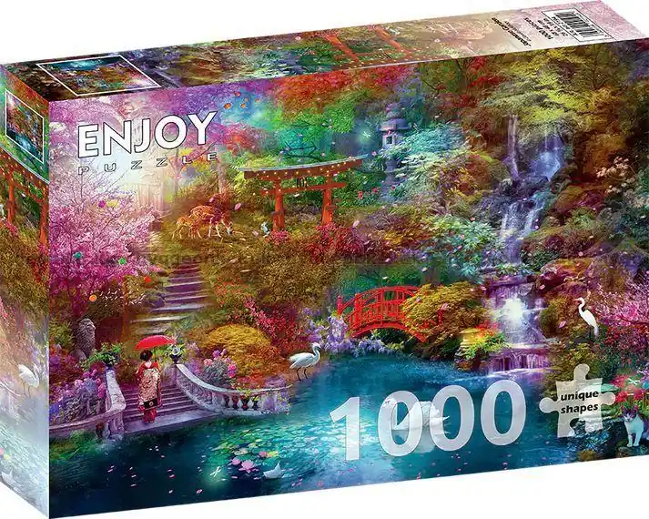 Tystnaden i den japanska trädgården, 1000 bitar | Fyndpris
