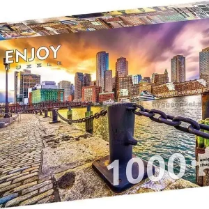 USA Boston Harbor, 1000 bitar - Mycket efterfrågad