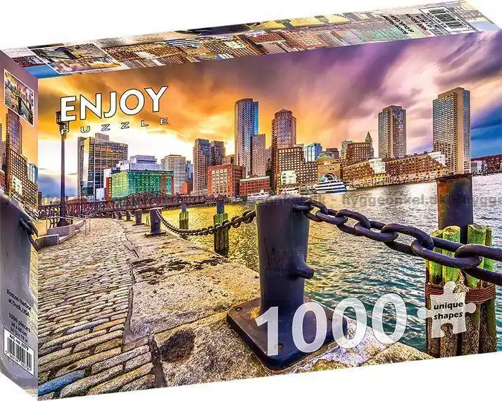 USA Boston Harbor, 1000 bitar - Mycket efterfrågad