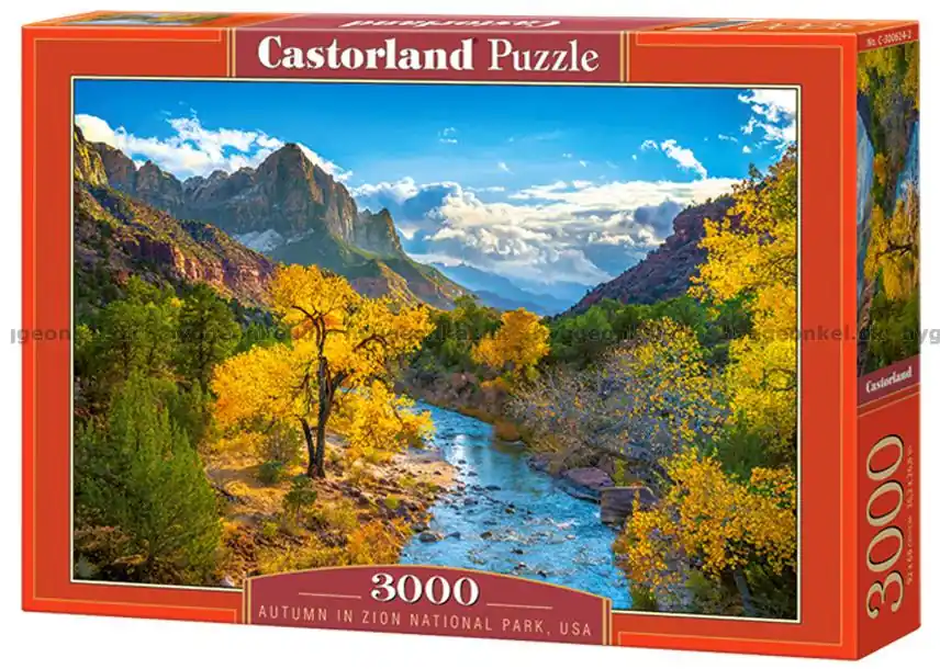 USA Höst i Zion National Park, 3000 bitar | Nyligen tillagt