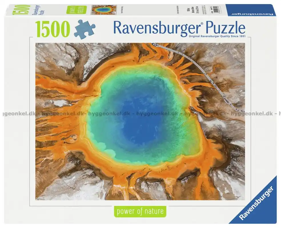 Snabb leverans | USA Yellowstone National Park - Grand Prismatic Spring, 1500 bitar