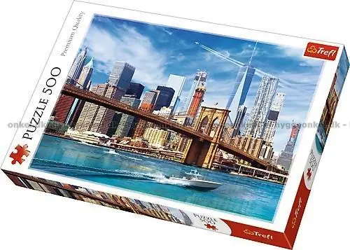 Utsikt över New York, 500 bitar | Hög kvalitet