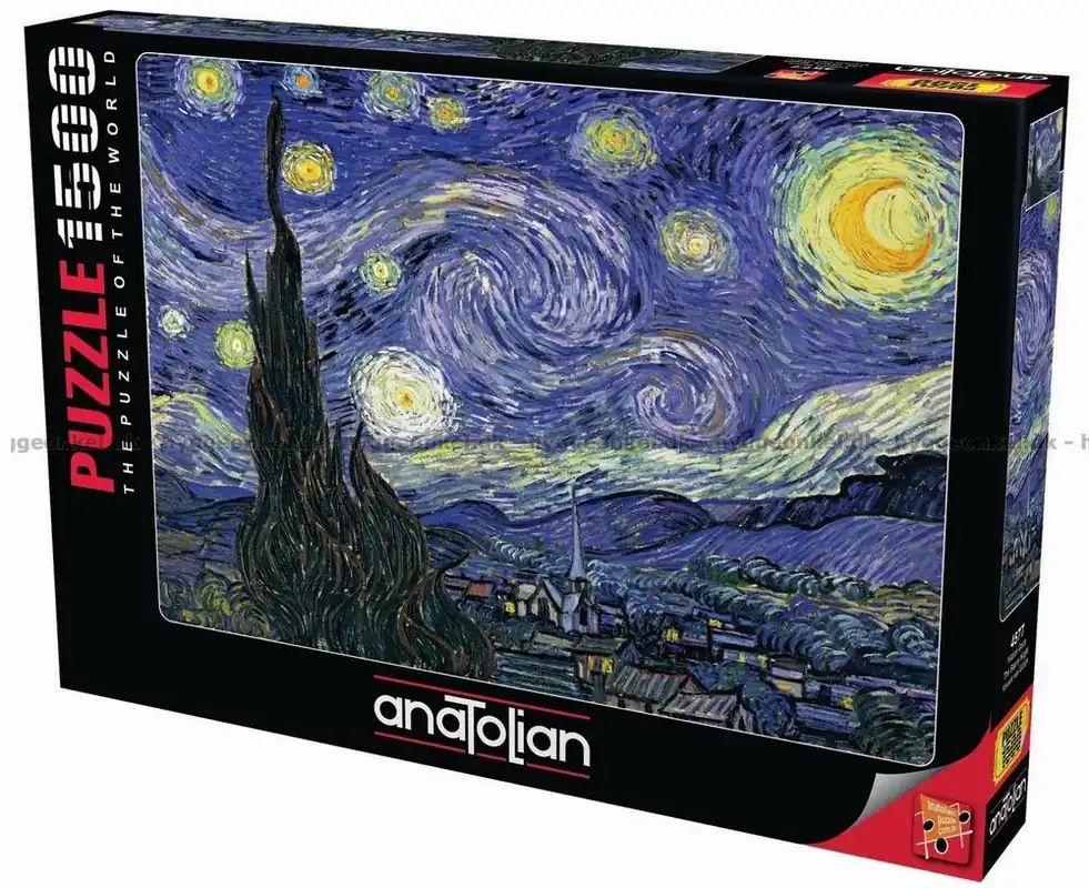 Van Gogh Stjärnklar natt, 1500 bitar - Prissänkt