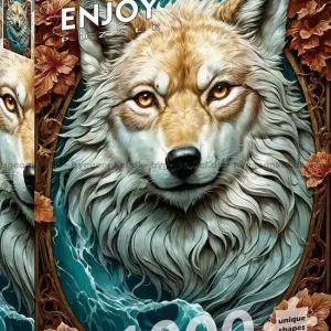 Vargens vildskap, 1000 bitar | Reapris