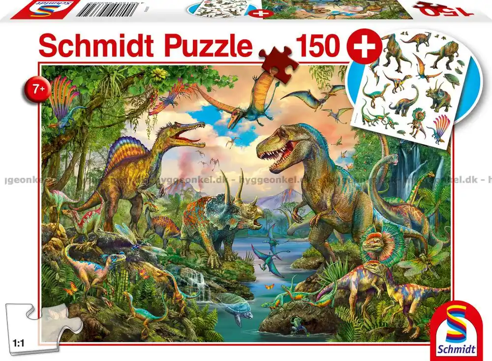 Kampanjen går snart ut | Vilda dinosaurier, 150 bitar