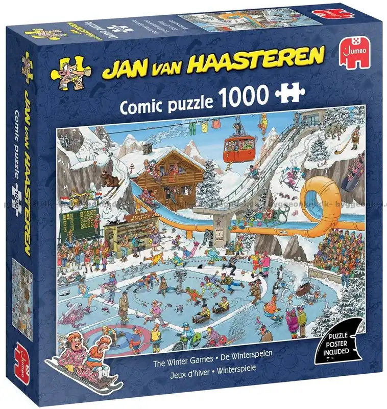 Vinter sport, 1000 bitar - Nyhet i webbutiken