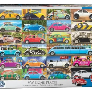 Riktigt fynd | VW Beetle På tur, 1000 bitar