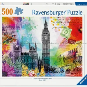 Vykort från London, 500 bitar | Kanonerbjudande